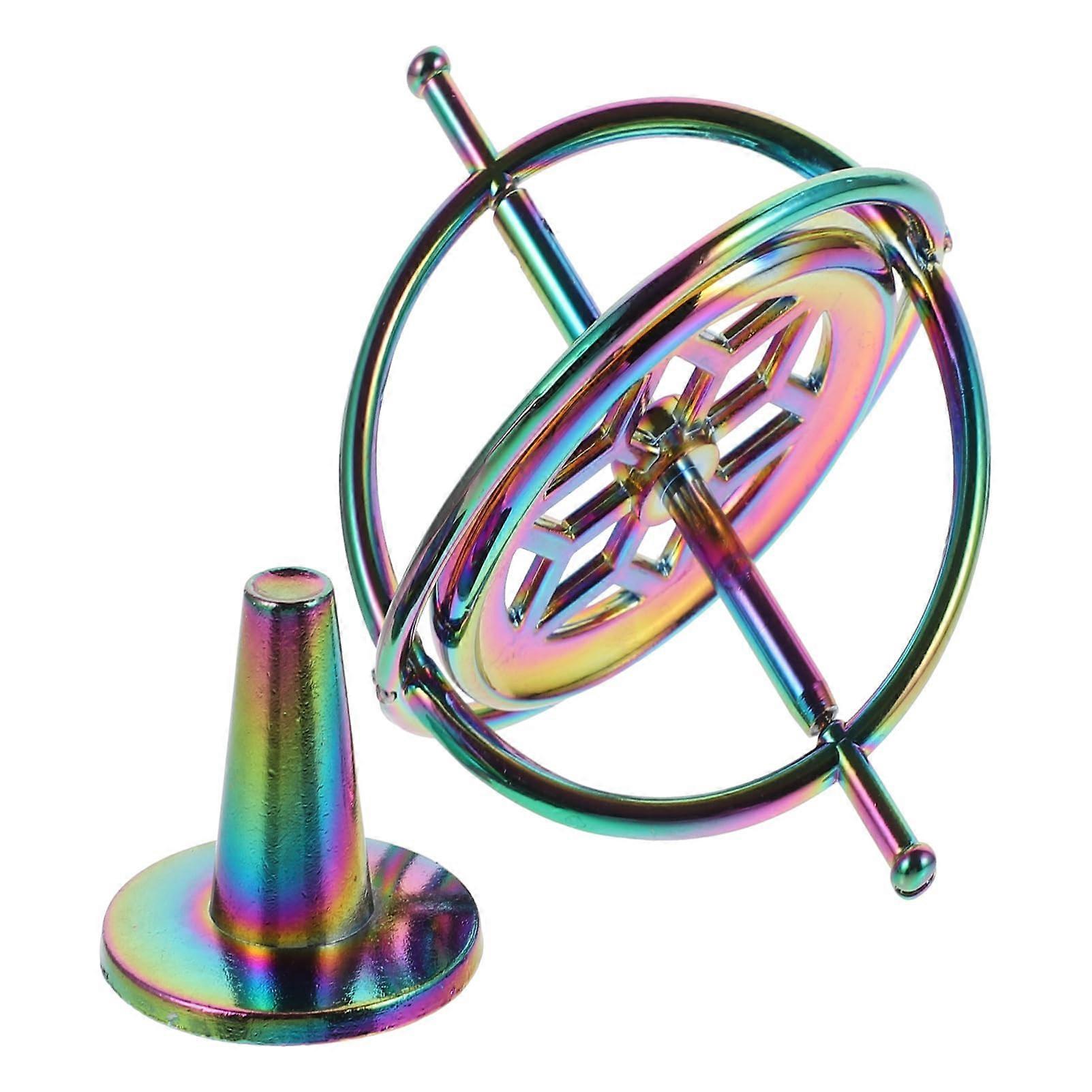 1Satz Gyroscope Gravity Decompression for Stress Relief and Learning for Elementary Students with Balanced Design and Easy Handling