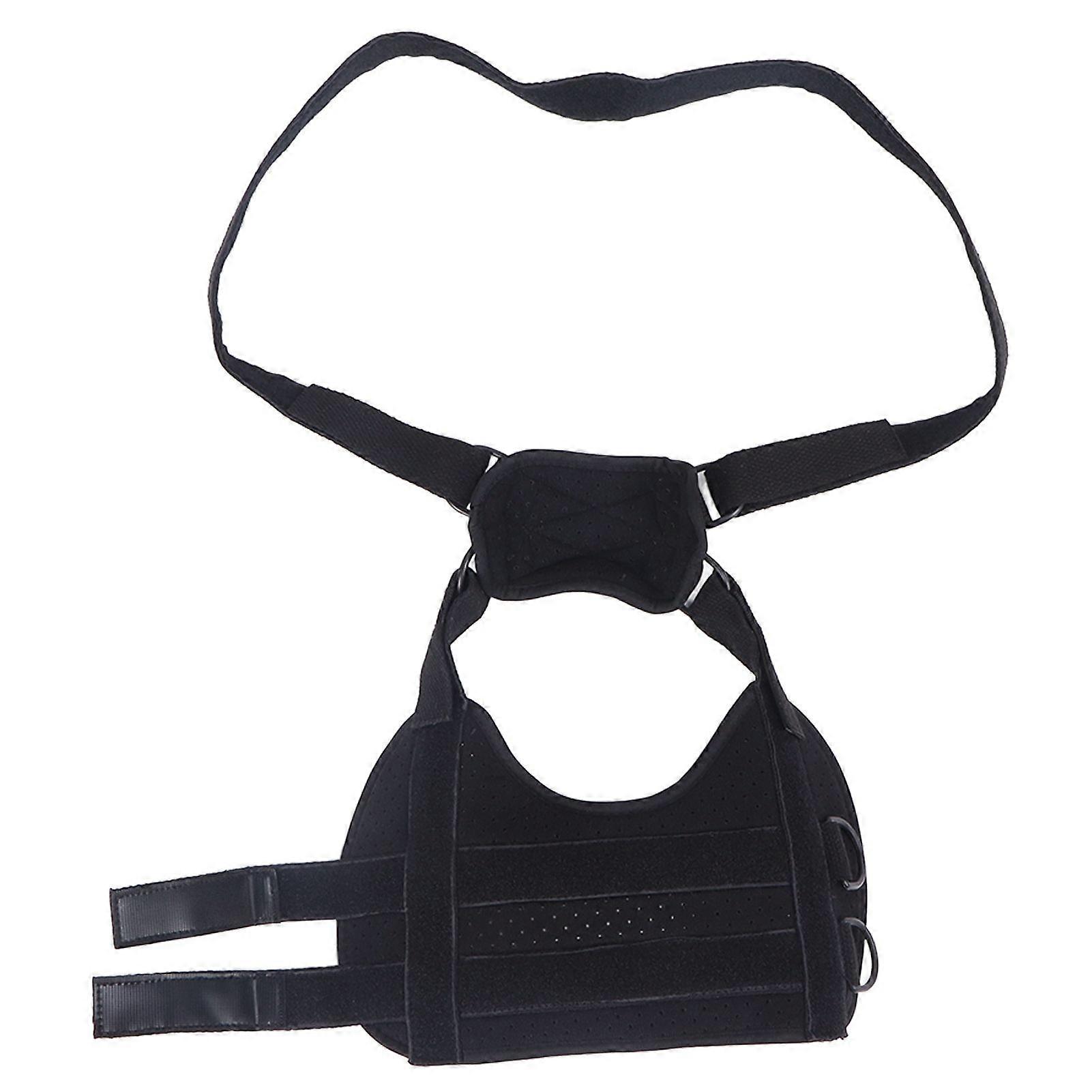 Shoulder Support Adjustable Soft Skin Friendly Breathable Relieve Pressure Shoulder Brace for Stroke DislocationYMMR)
