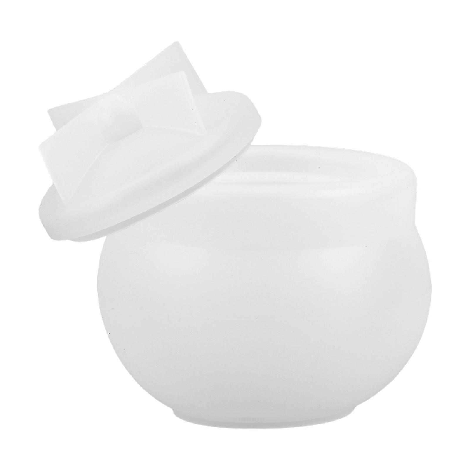 Resin Jar Mold with Lid Silicone Storage Box for DIY Candy Container Projects Durable Heat Resistant Silicone for Crafting and Custom Handmade Items