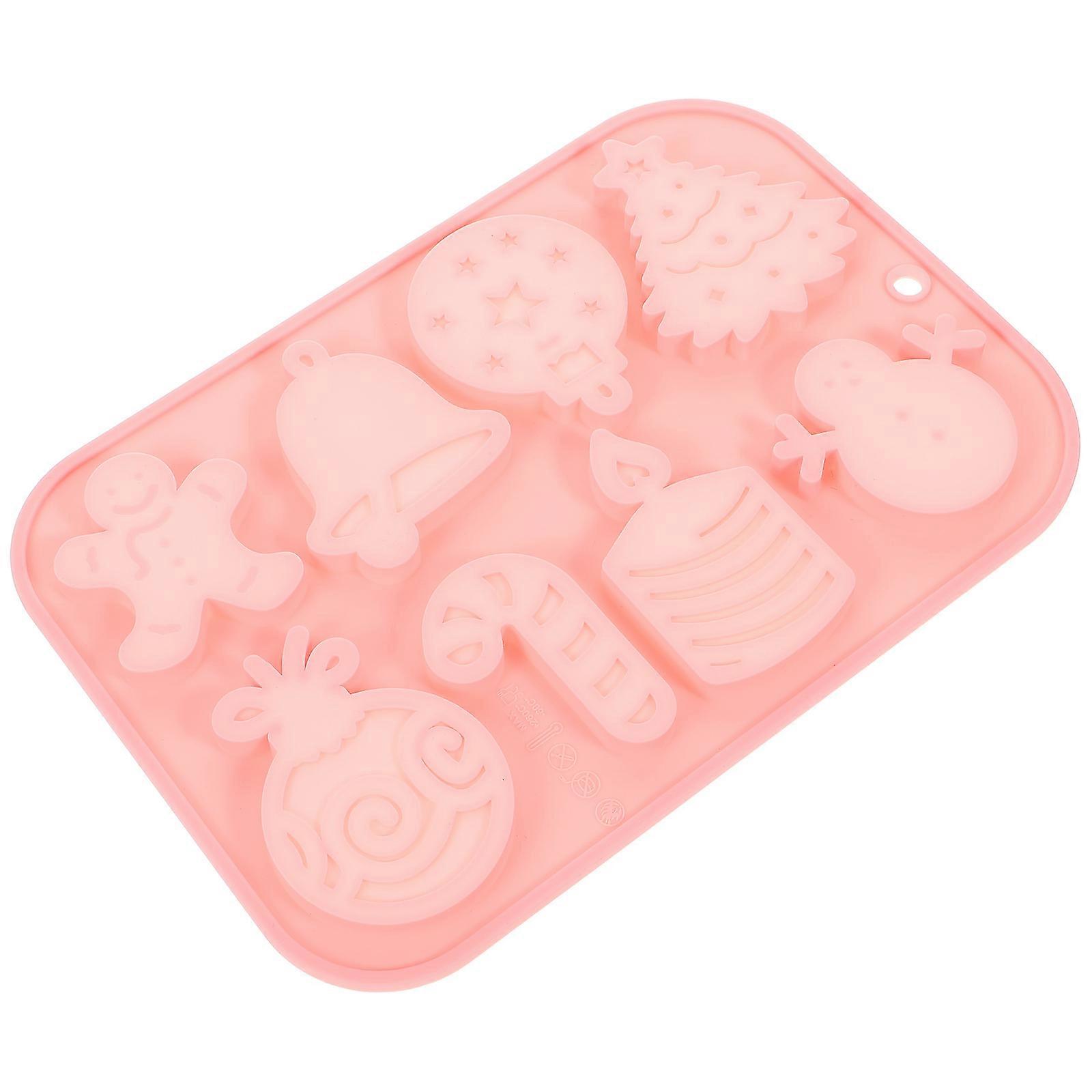 Silicone Holiday Molds Chocolate Deep Bell Style Professional Bakers 7.27x4.91in 1Pcs