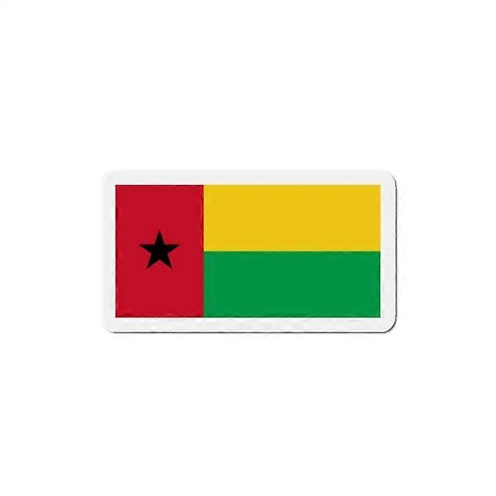 Magnets Flag Guinea-Bissau - Multicolored - 10 cm - 50 pieces - Synthetic resin - Mixed