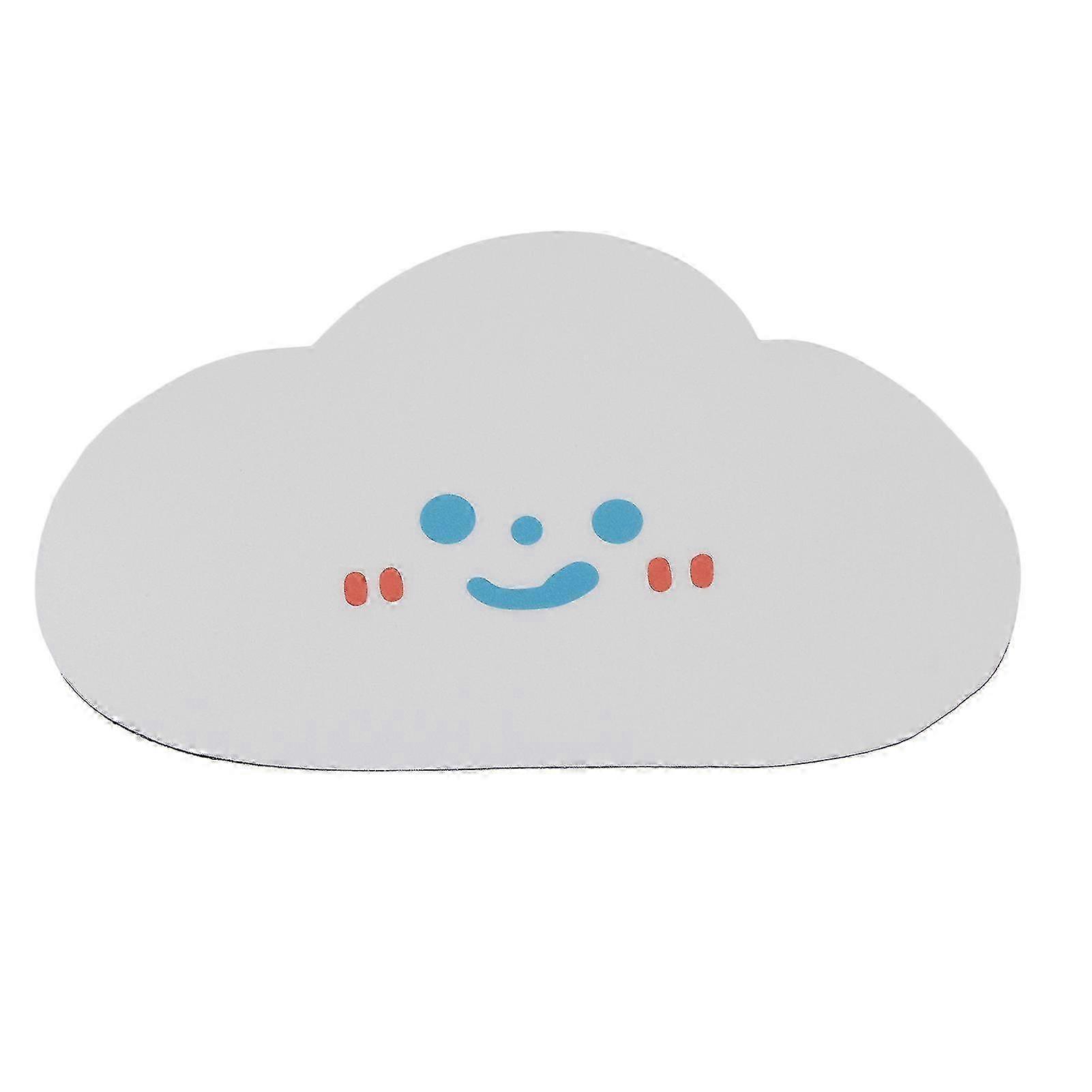 Cloud-shaped Mini Mouse Pad for Home, Office, and Travel (2-Pack)