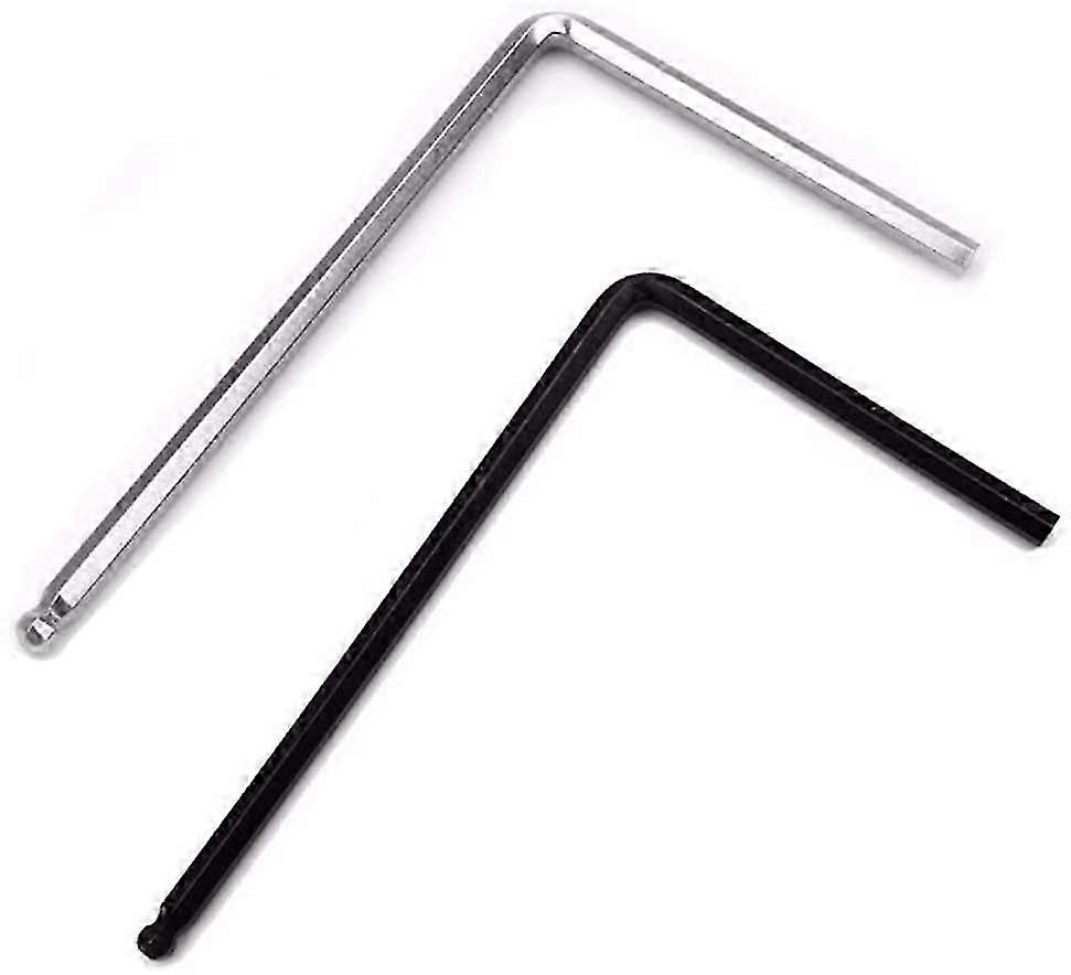 2-Piece Guitar Wrench Set with Ball Head for Easy String Adjustments