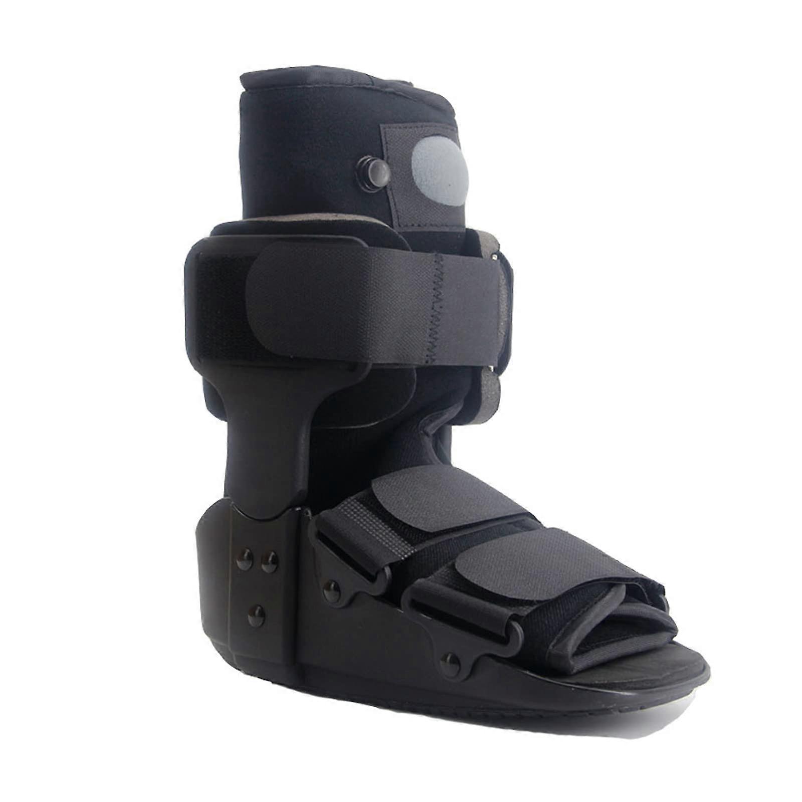 Ankle Fracture Fix Boots Non-Slip Orthosis Walking Shoe for Plantar Fasciitis Relief, Size S, Comprehensive Pressure Pain Care