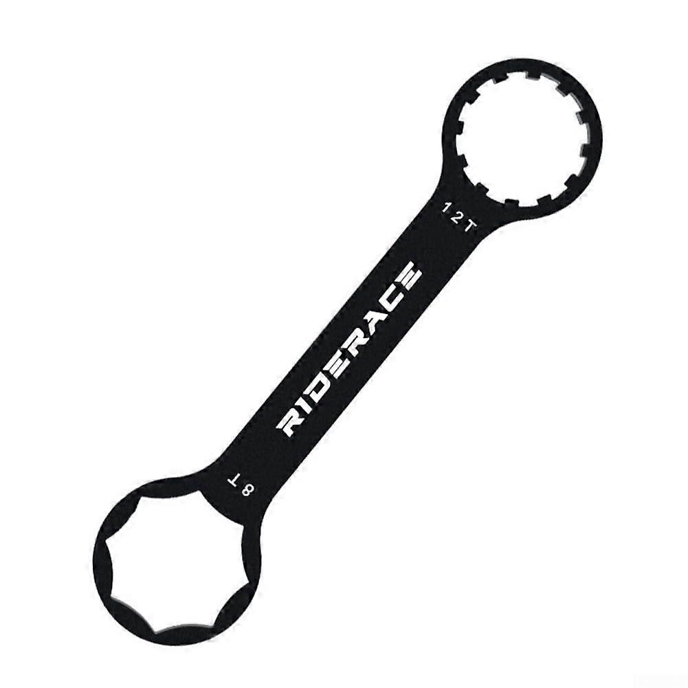 Bicycle fork cap wrench made of durable aluminum alloy, suitable for multiple models