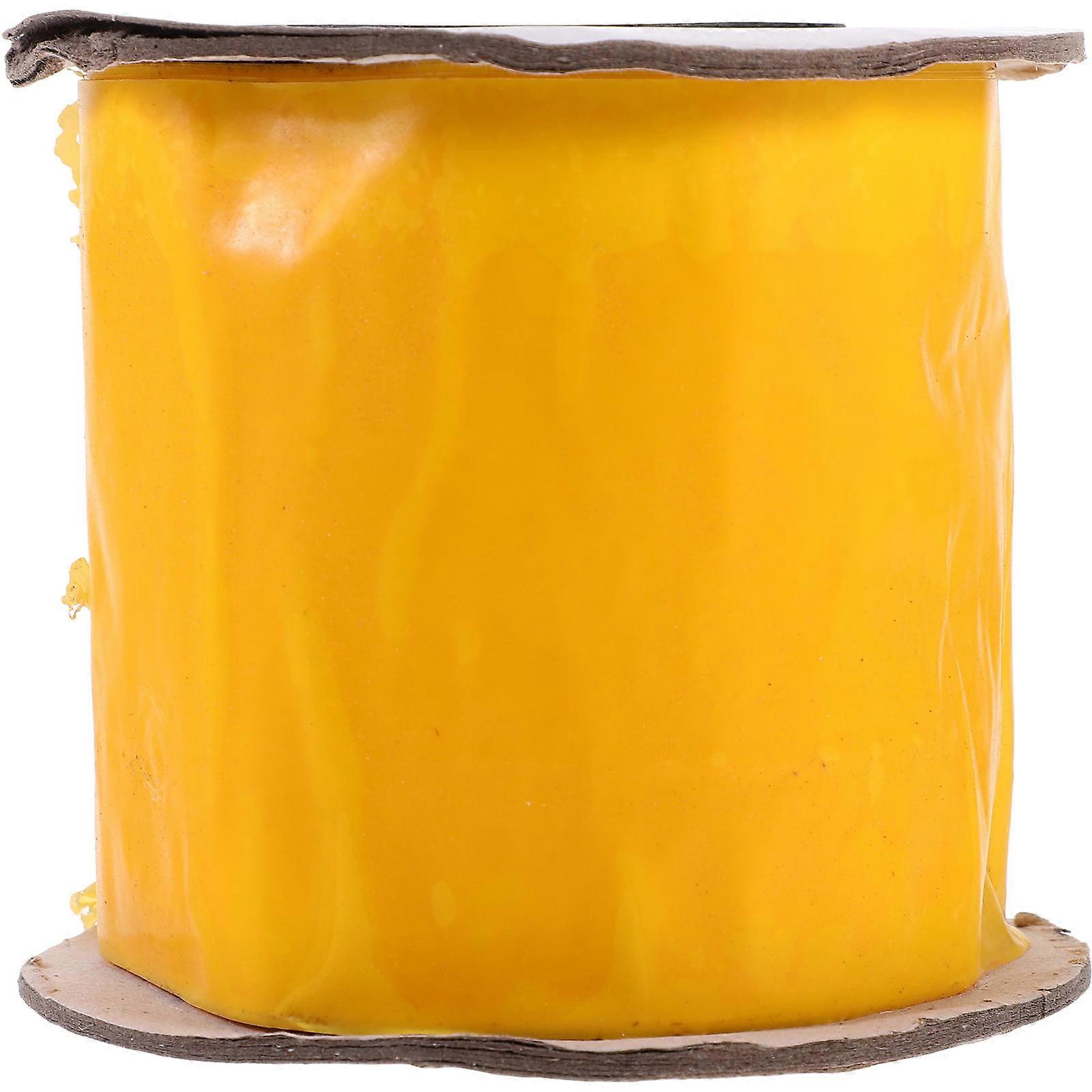 Insect Sticky Traps Break Breeding Cycle for Garden Yellow 5000x10cm Roll Shape 1Pack