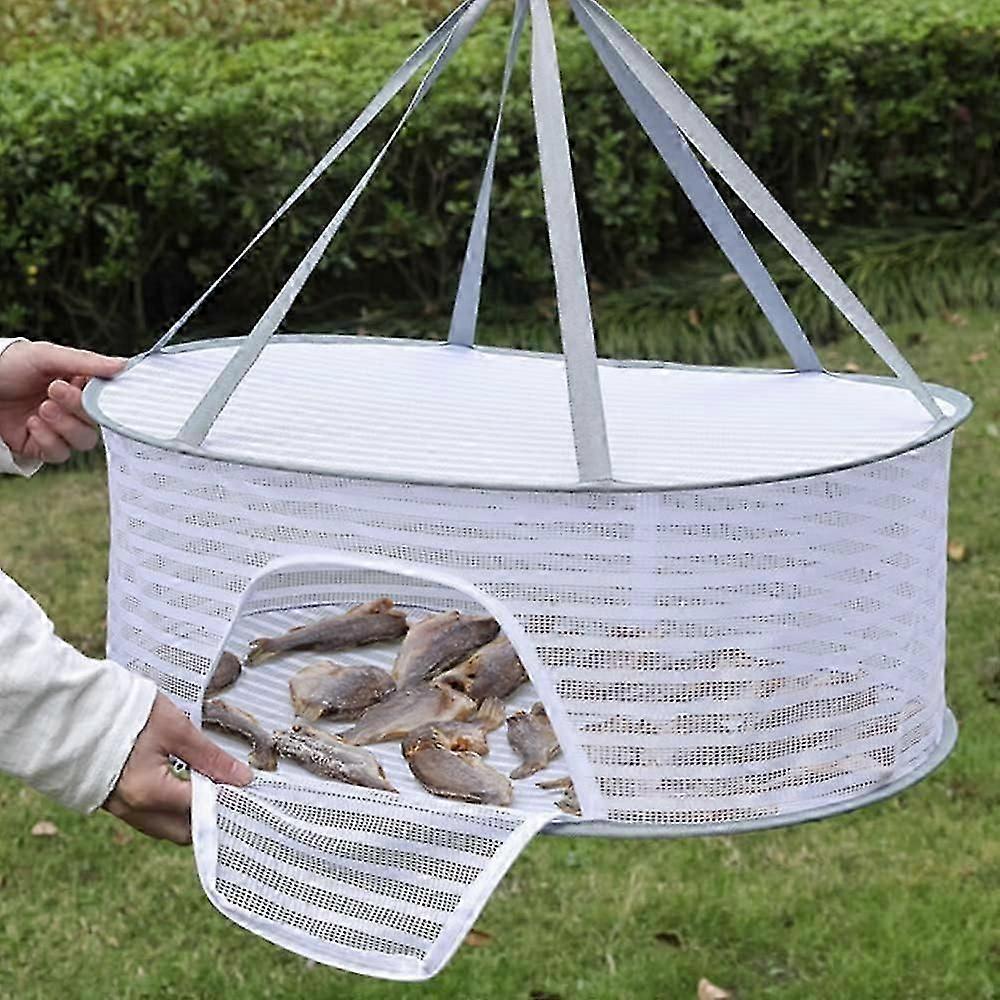Herb Drying Rack, Drying Net Herbs, 1/2/3 Layer Hanging Mesh Net for Plants Hanging Drying Fish Net Foldable Hanging Mesh Dryer