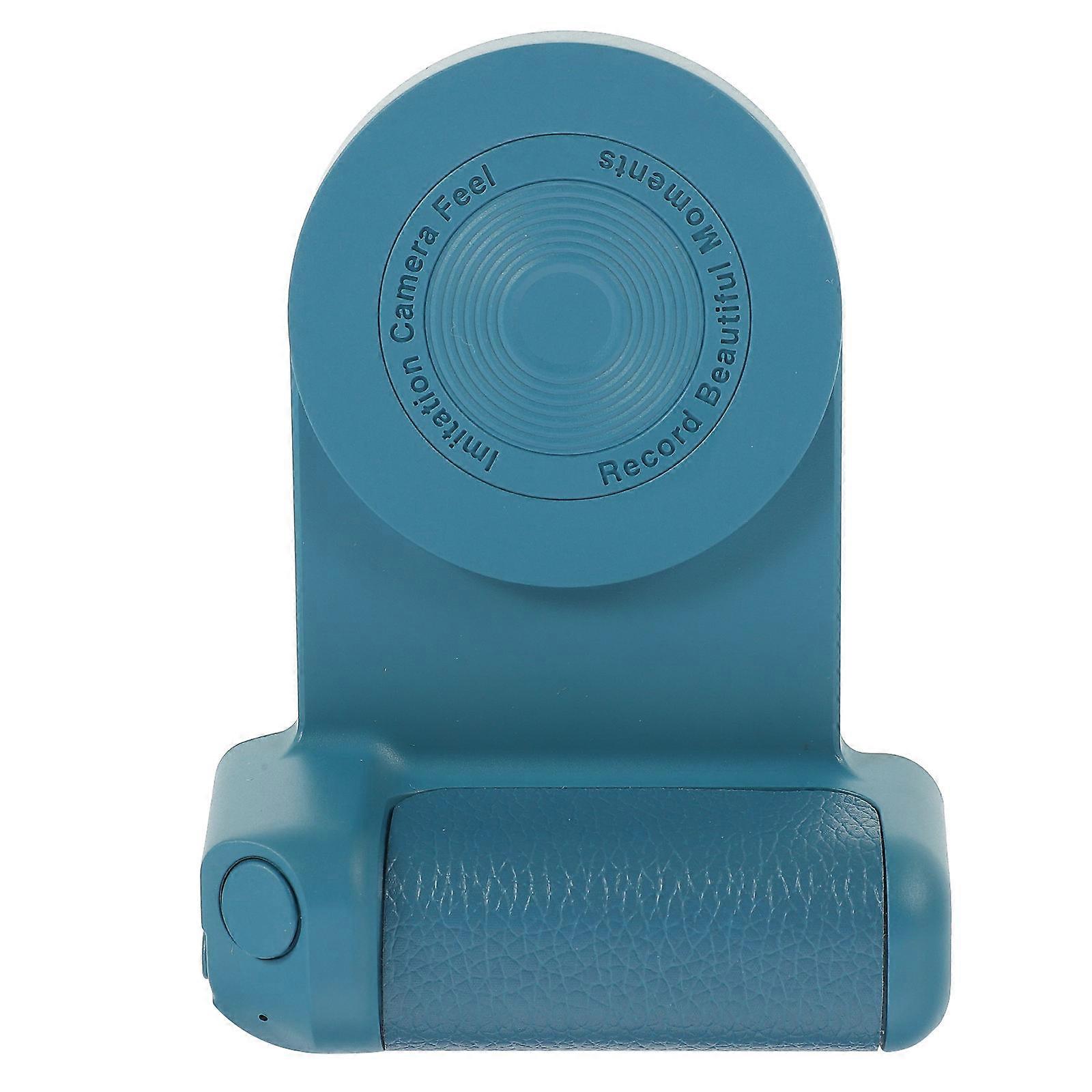 Magnetic Phone Holder for Phone with Ergonomic Handle Blue ABS Material Fits Most Phones