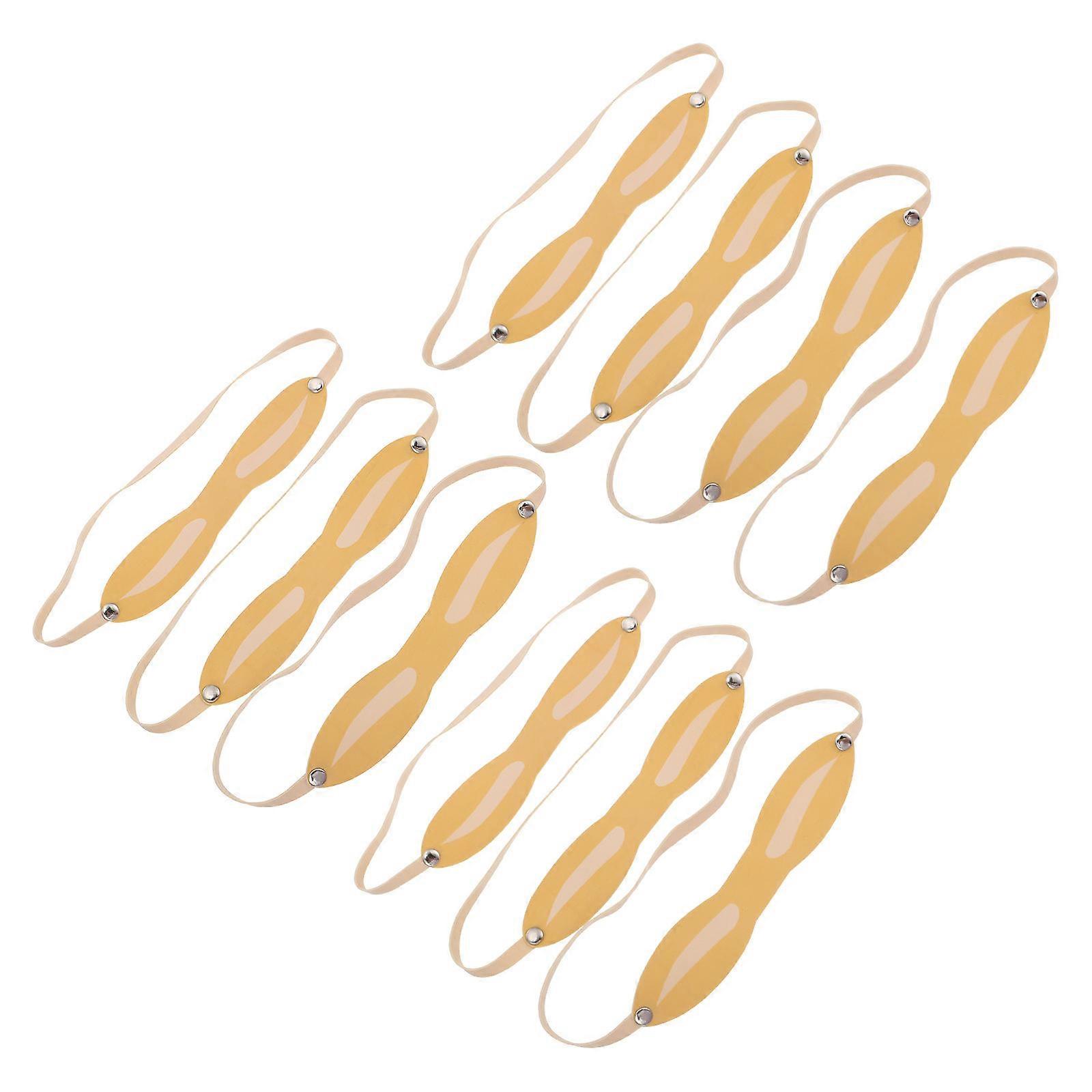 Eyebrow Practice Band for Brows Eyebrow Training Skin Reusable Head-Worn Eyebrow Drawing Practice 10Pack