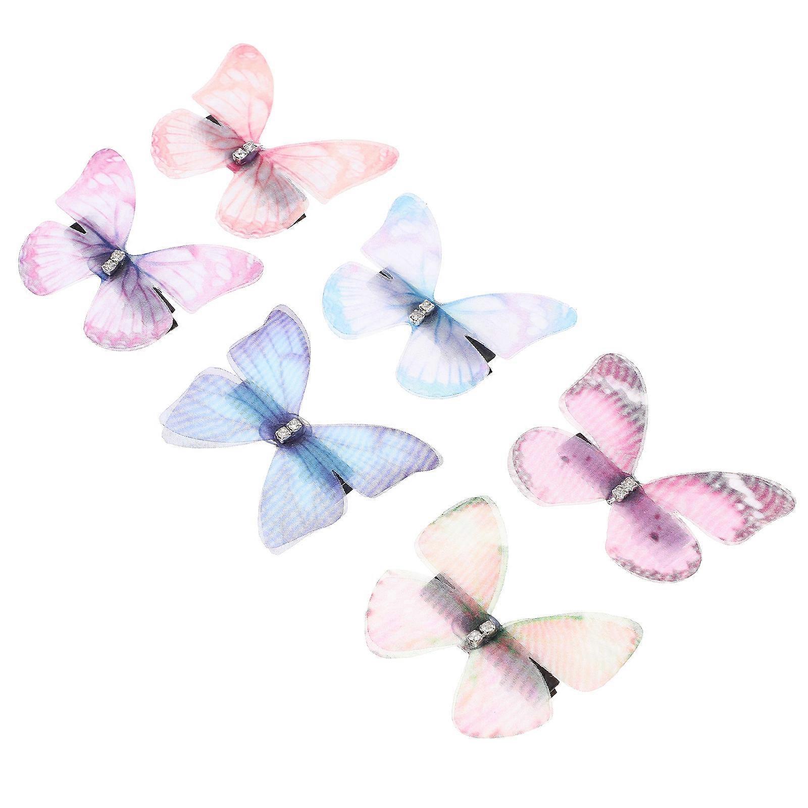 Here's a refined and appealing product description for your **12pcs Mesh Butterfly Hair Clips**:
**12pcs Mesh Butterfly Hair Clips for Women –