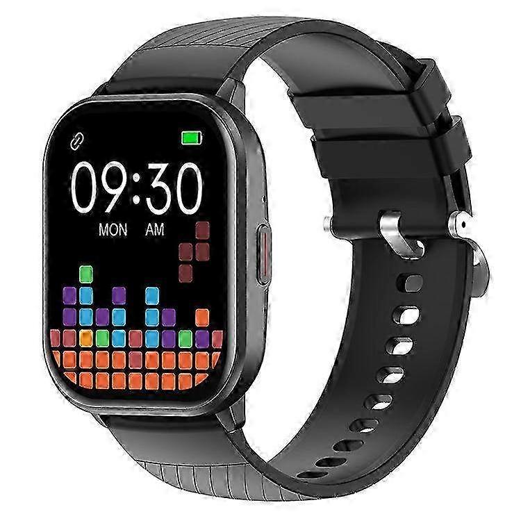 ZL99J 2.01 Inch Square HD Touch Screen Smart Watch with Heart Rate Monitor, Bluetooth Calling, Sports Wristband for Android iOS