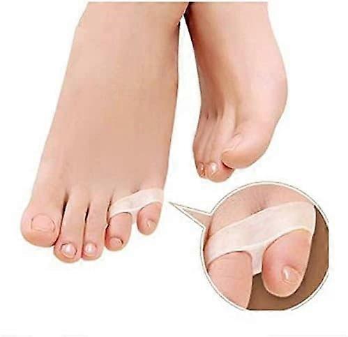 Toe Separators for Hallux Valgus Correction, Silicone Gel Cushions for Small Toes, Pedicure Orthotics for Bone Relief