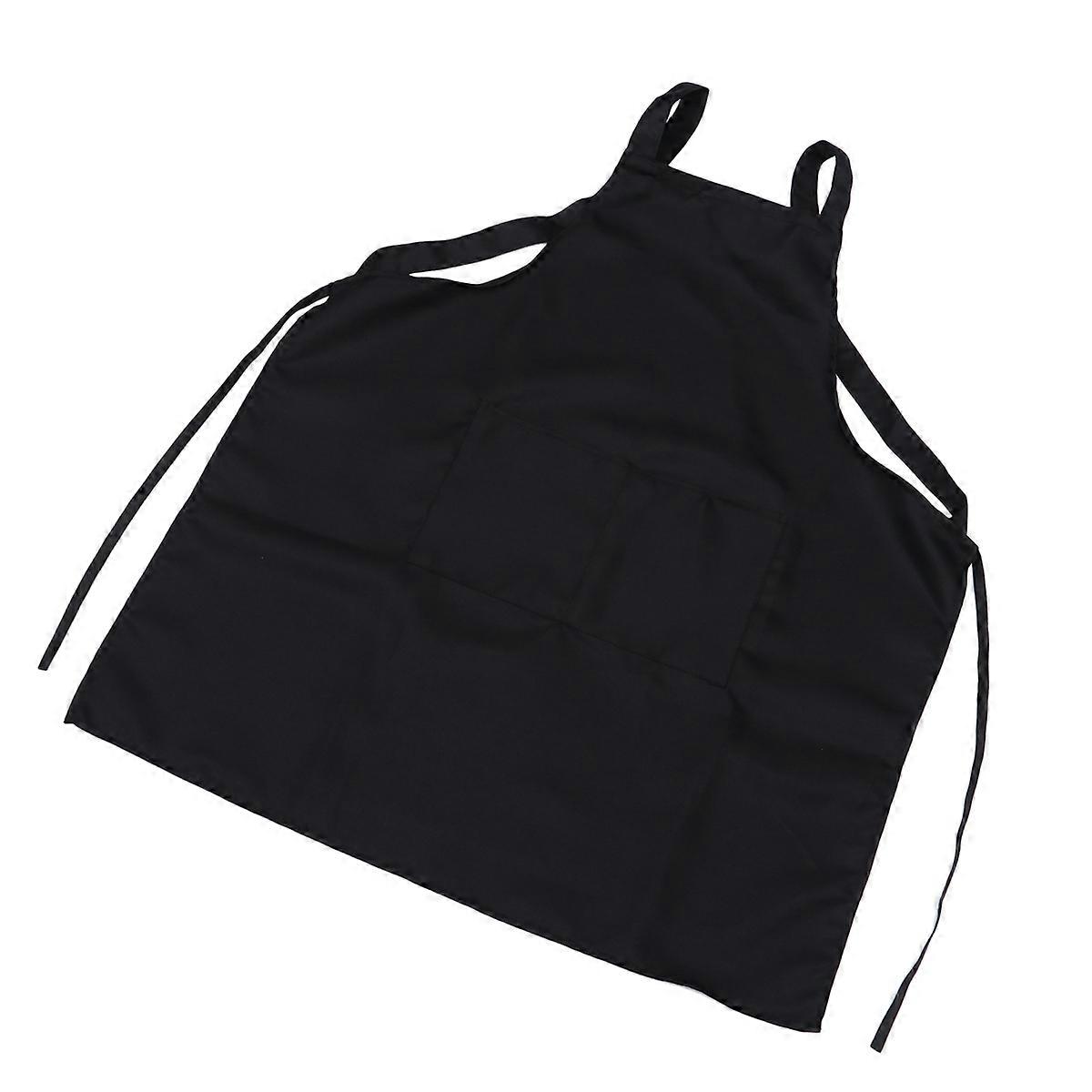 Cafe Apron Waterproof Working Apron for Kitchen Use with Pocket
