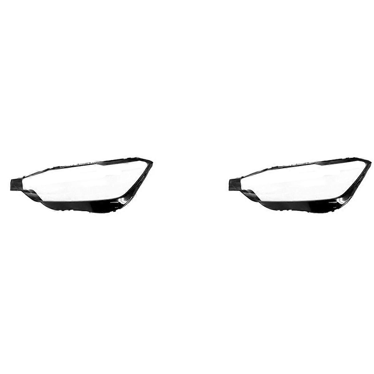 2X Car Front Left Transparent Lampshade Headlight Cover Lamp Shade Headlight Shell Cover Lens for XC