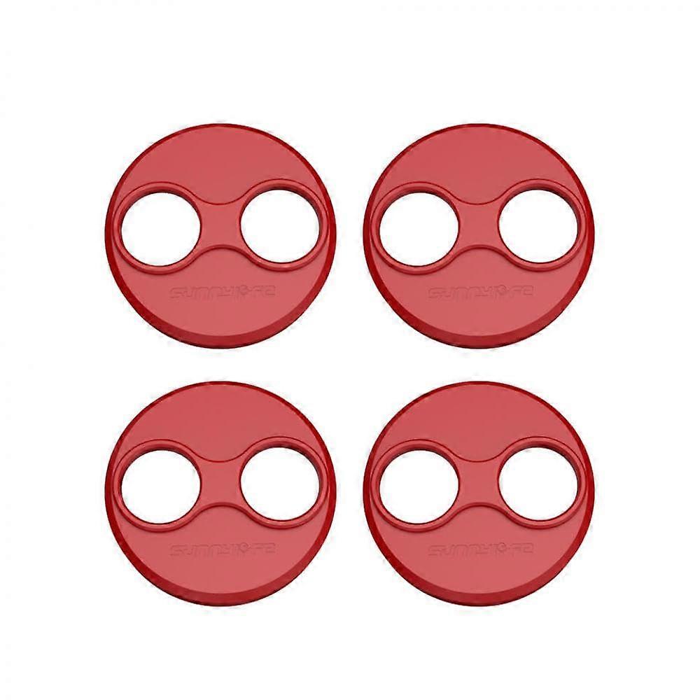 Aluminium Motor Shield Cap For 4Pro 3Pro Drones Red Propeller Scratch Protection