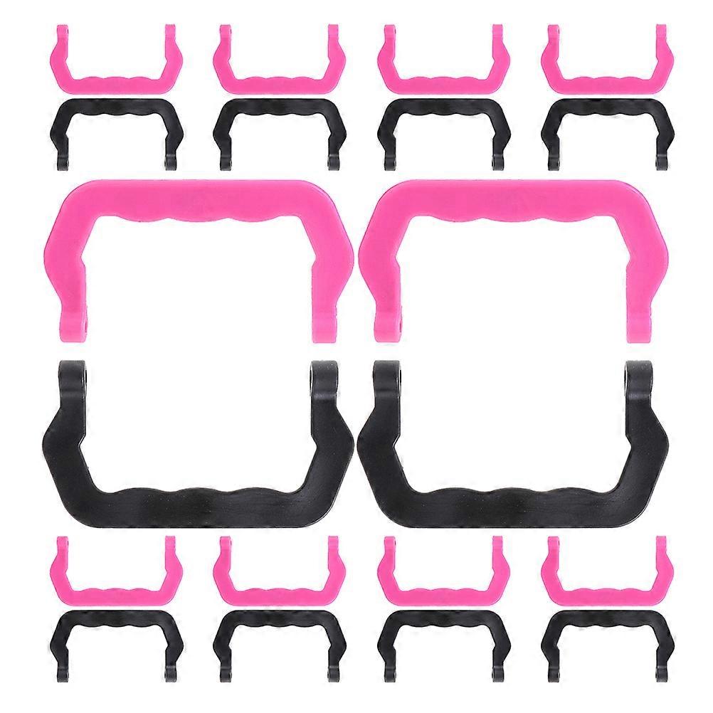 Plastic Pet Cage Handle for Outdoor Use Assorted Color Lightweight and Durable 20pcs