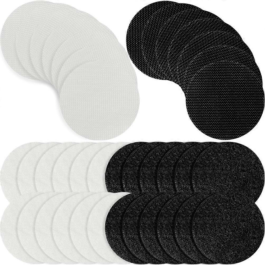 Non Slip Rug Pad with Strong Adhesive for Sofa in Assorted Color 50 Pairs Round Nylon Carpet Gripper