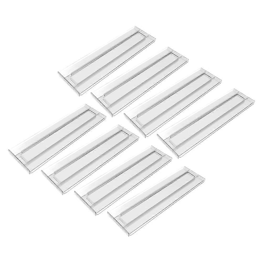 Drawer Organizer For Clothes Separating Adjustable Dividers Clear MultiFunctional Home Organization 8Pcs