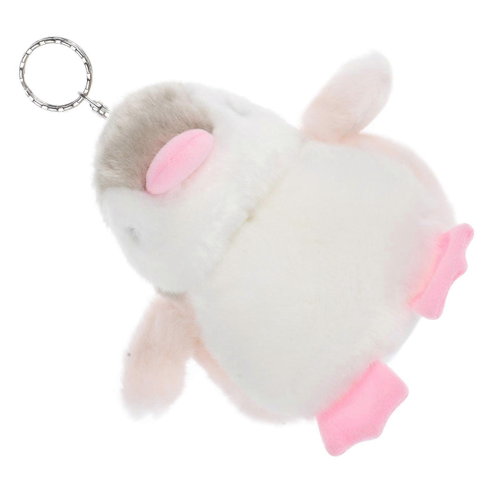 Lovely Cartoon Penguin Keyring Bag Hanging Charm Multi Color 1Set