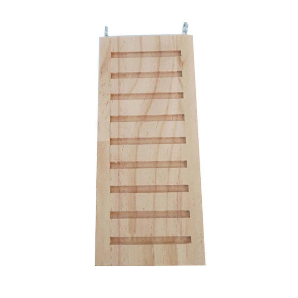 Hamster Level Platform Set Durable Wooden Tray For Small Pets In Khaki Color Perfect For Installation And Fun Playground 1 Set