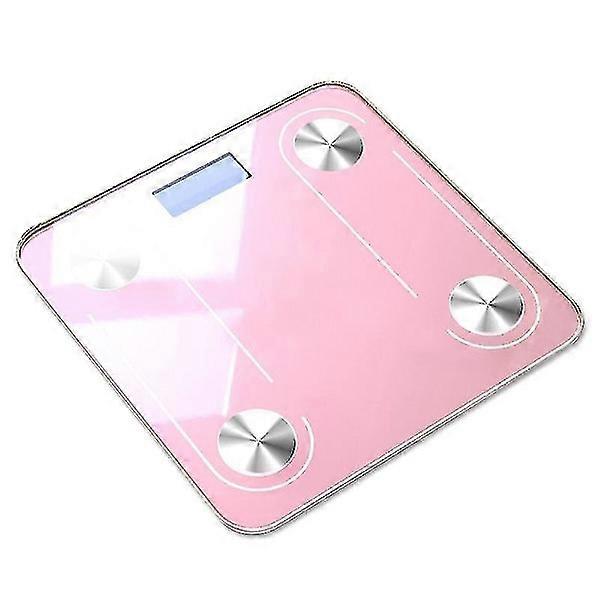 Bluetooth Smart Fat Scale Electronic Weight Scale (pink)
