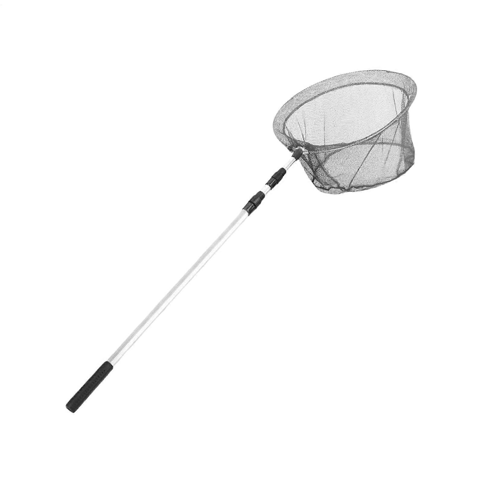 Extendable Fishing Pole with Gentle Net  Versatile aluminum alloy net for coast, river, lake, stream