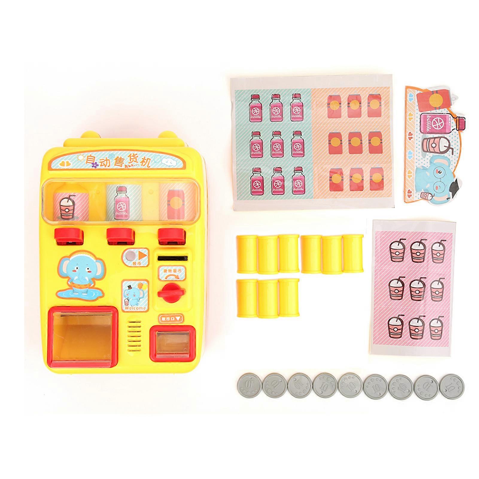 Stimulation Vending Machine Kid Role Play Shopping Game Education Learning ToyVending Machine Toy
