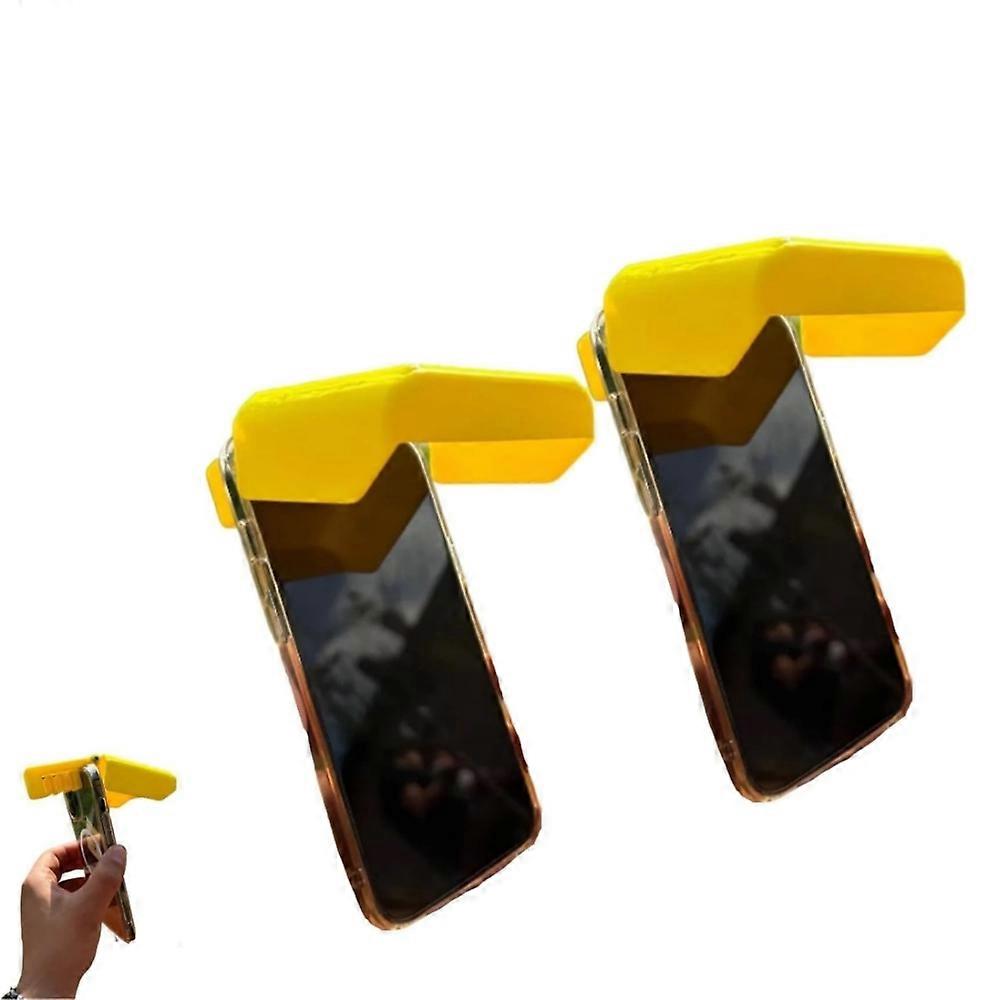 شاطئ / حمام سباحة هاتف ذكي مظلة محمولة مظلة في الهواء الطلق غطاء مظلة مضادة للوهج ، واقي شاشة مضاد للانعكاس