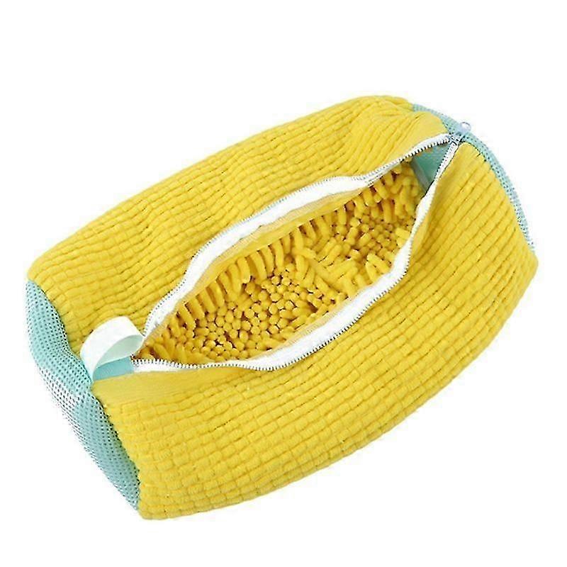 1-6pcs Washing Shoes Bag Protector Fluffy fibers Polyester Washing Shoes Machine Friendly Laundry Bag Drying Bags