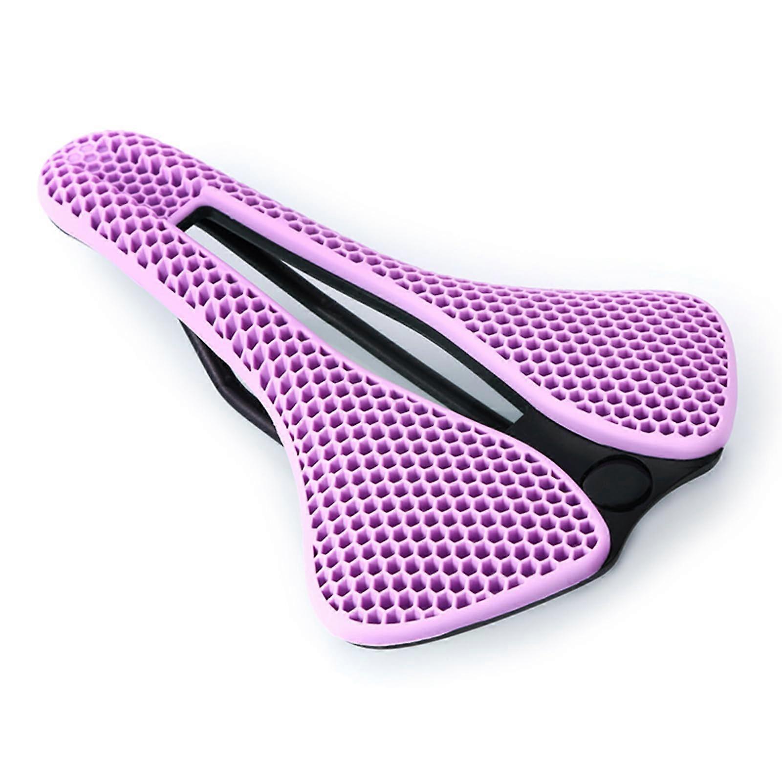 Nonslip rubber bicycle saddle seats pad breathable