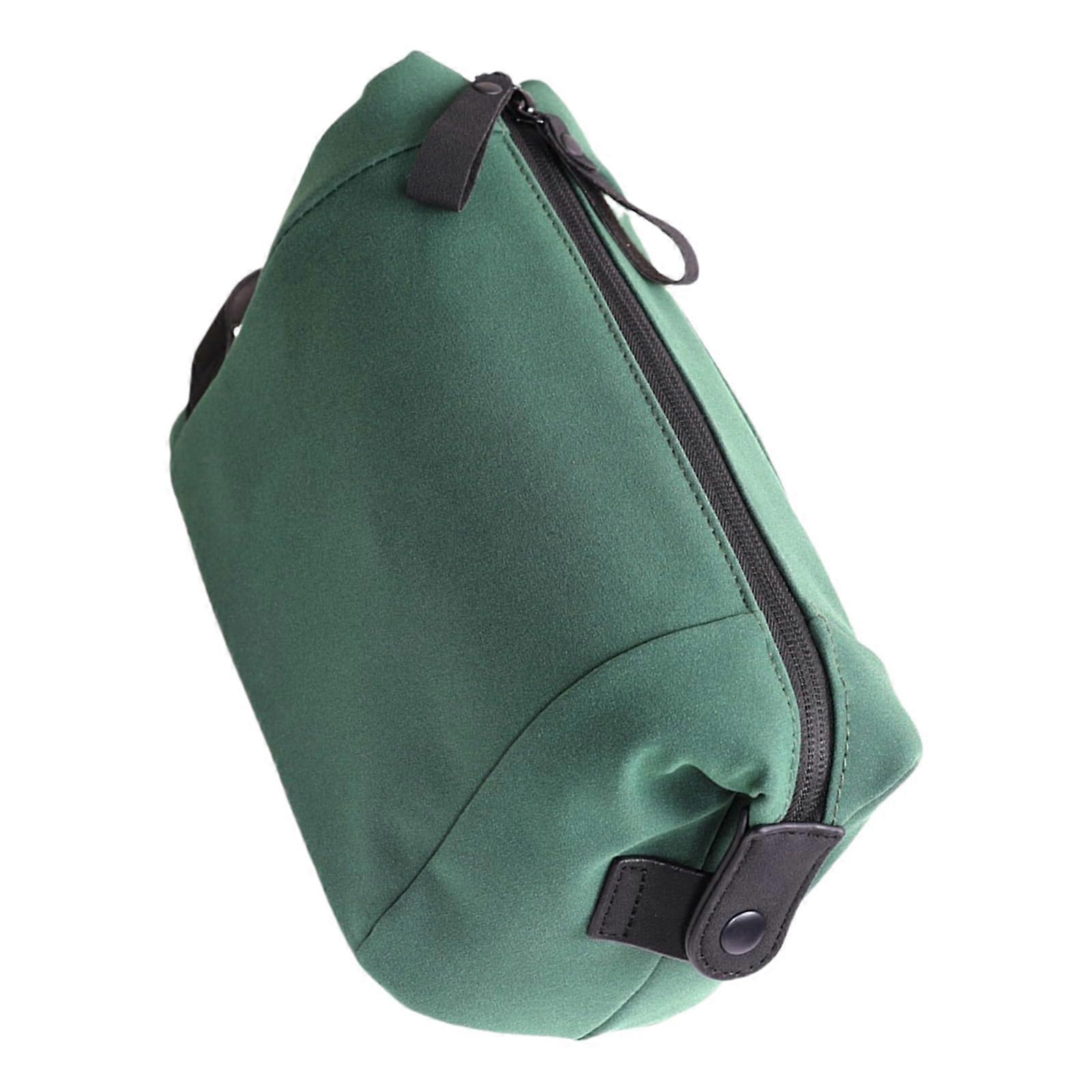 Small DSLR bag for XE4, XS10, EM5, 10 series, faux leather storage case, multifunctional, green