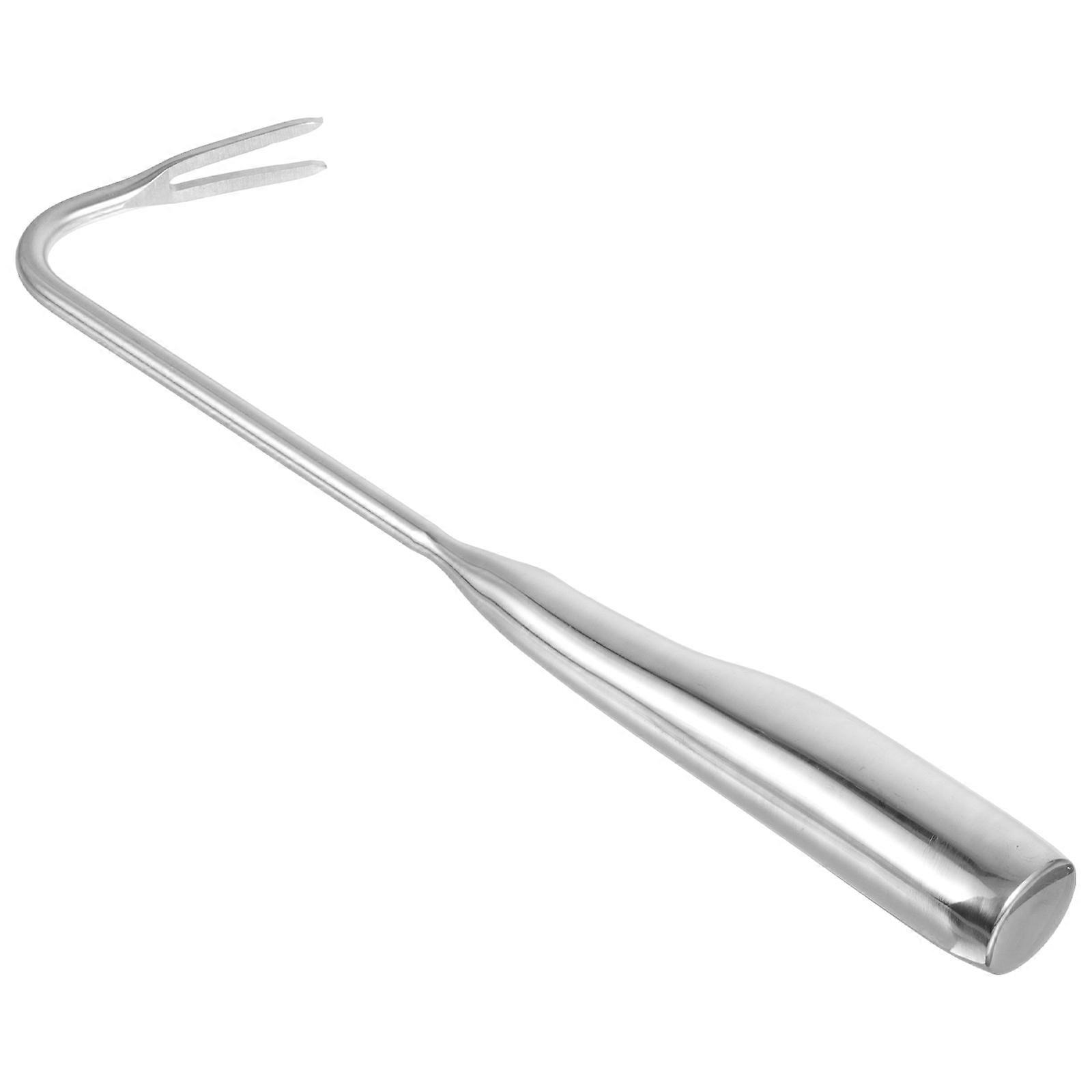 Stainless Steel Weed Puller Tool for Garden Use Lightweight and Easy to Store Silver 7.87 Inches