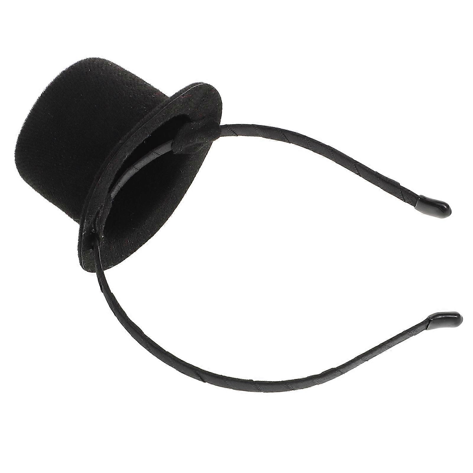 Mini cylinder opaska na głowę kostium akcesoria na wesele karnawał Cosplay Party dla dorosłych unikalny design 1 szt