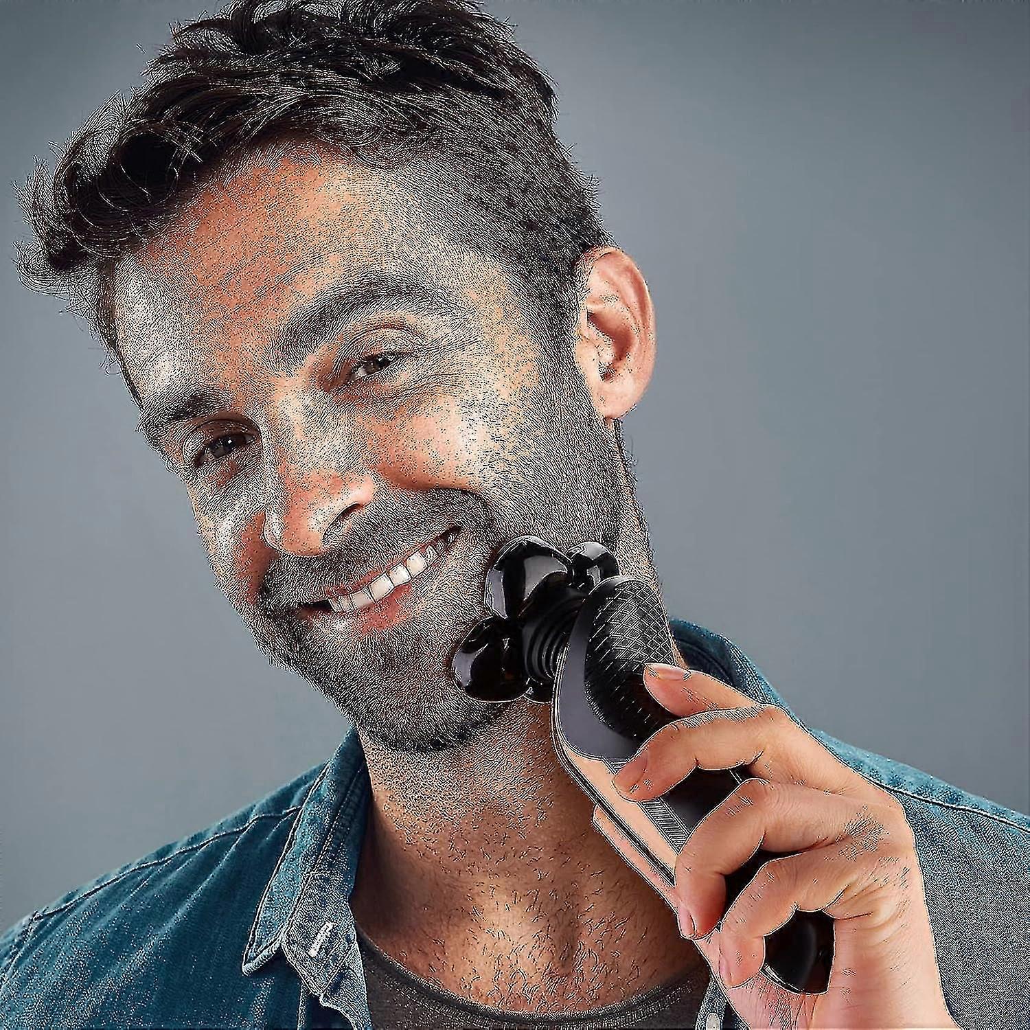 Electric Razor For Men - Head Shavers For Bald Men - 6 In 1 Multi Functional Grooming Kit, Lcd Display, Cordless Rechargable Waterproof"