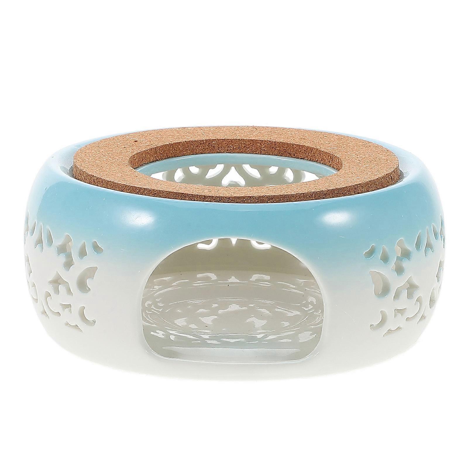 Ceramic Tea Light Warmer Stove Mat for Home and Office Use Assorted Color