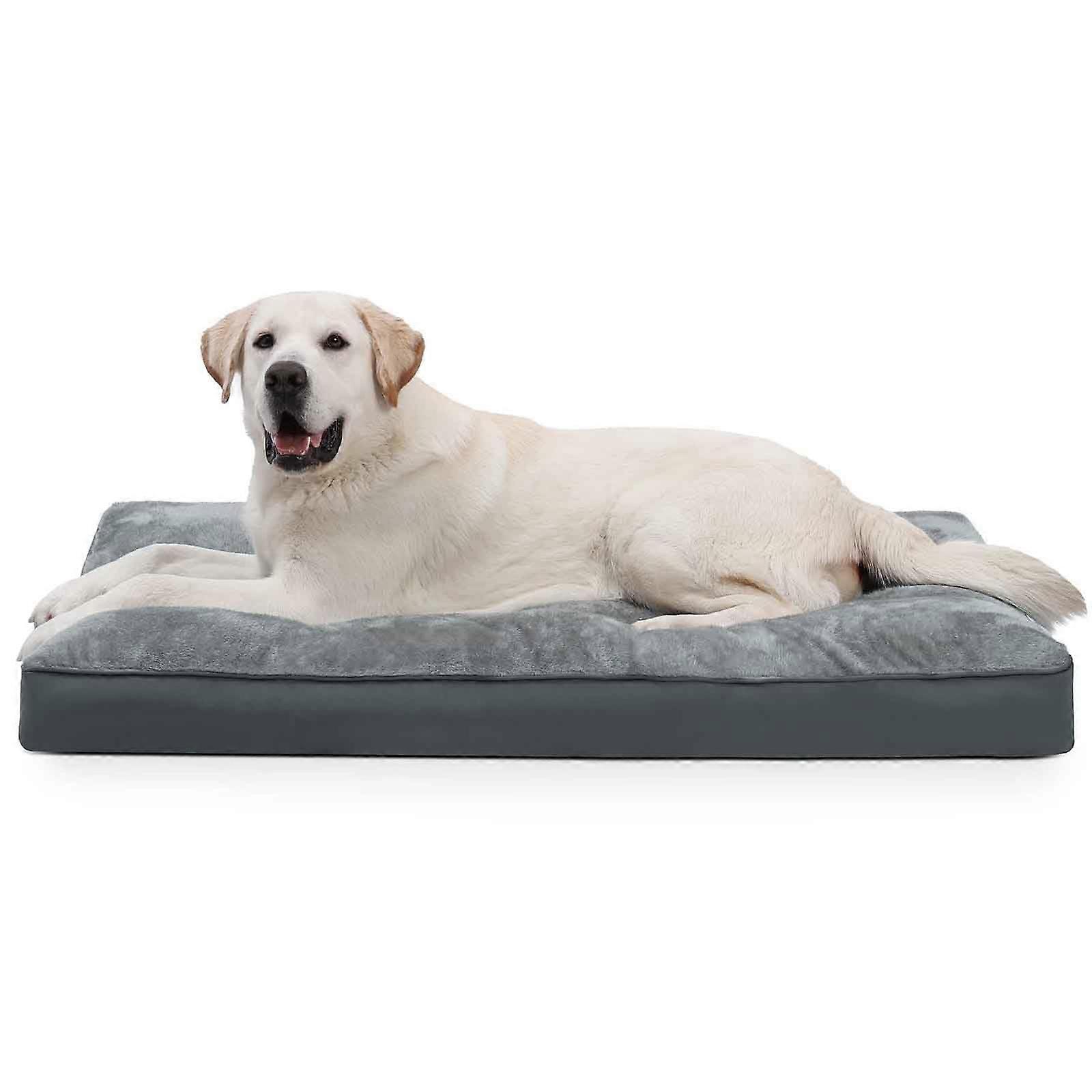 Dog Bed With Removable Washable Cover, Pet Sofa, Non-Slip Bottom, For Small, Medium And Large Dogs, Size M