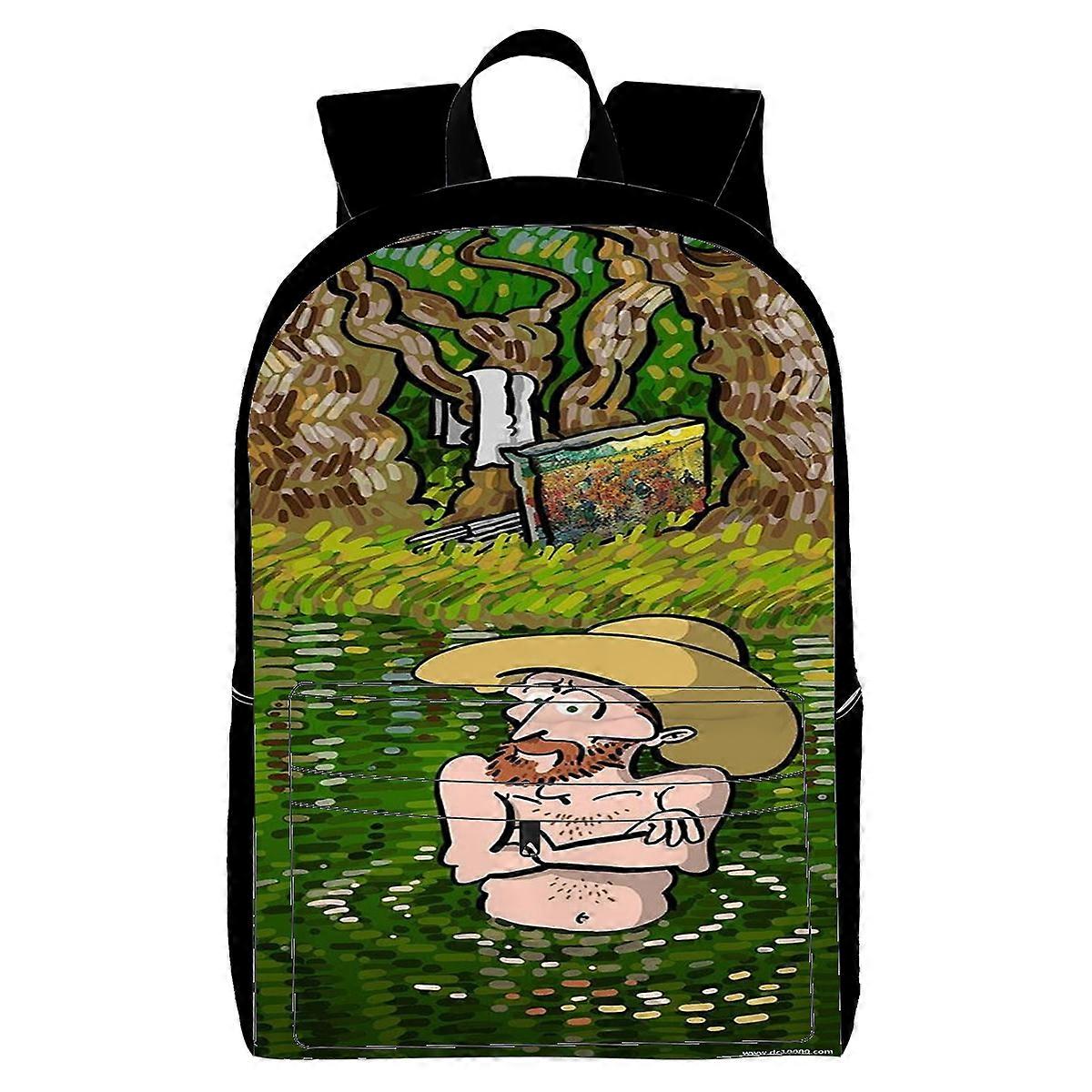 Backpack, with Multiple Organizational Compartments, Fits 15.6 Inch Notebook, for Travel, Teen, Business Work R2733