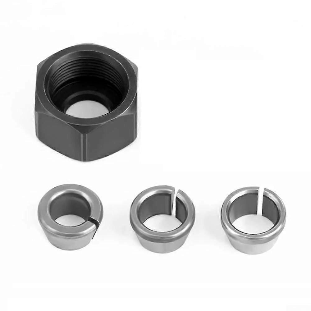Spannzangenadapter-Set 4-Piece M17 Collet Adapters For Electric Routers And Trimmers Compatible With M17 Tooling