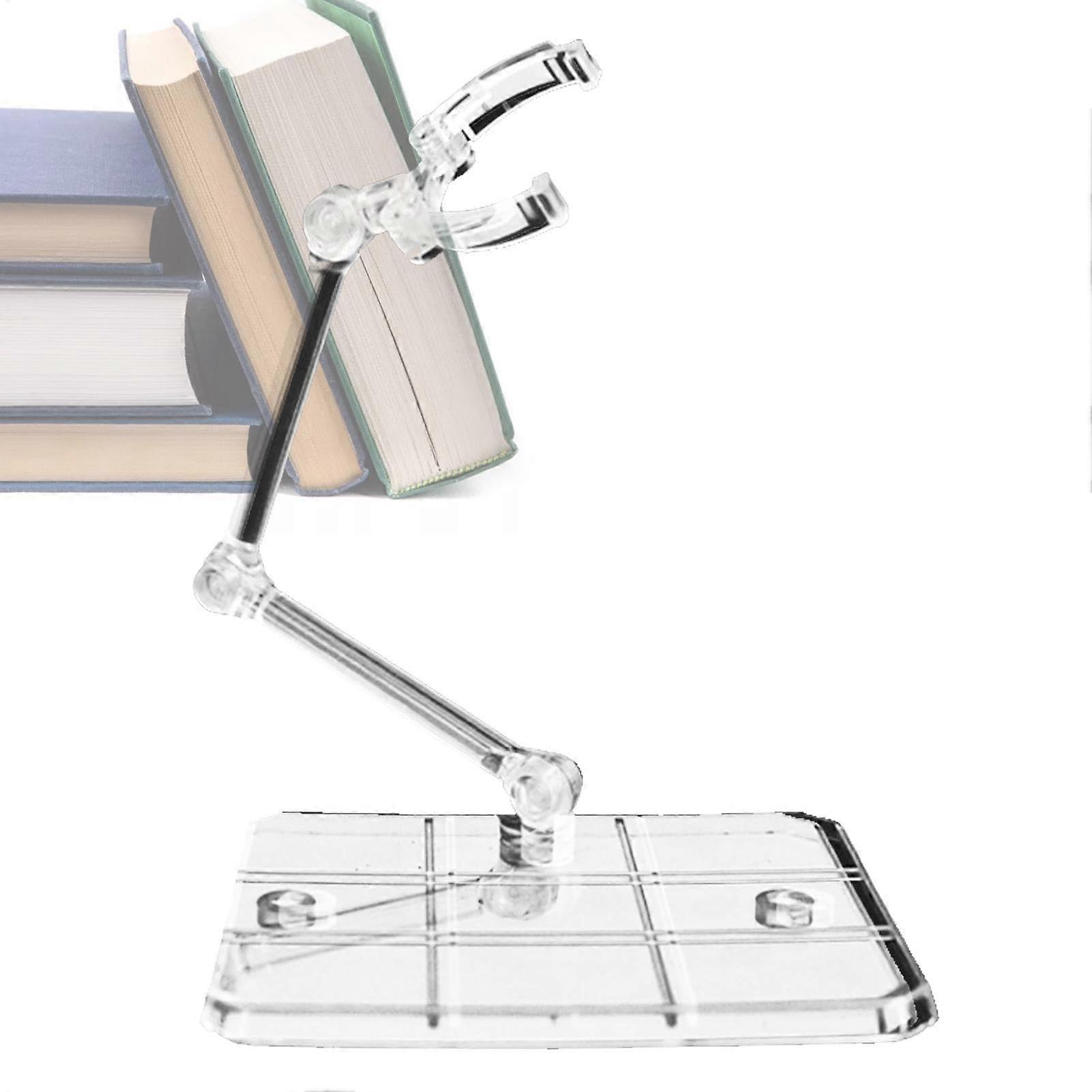 Anime Figure Stand   Display Base, Adjustable for Action Figures, White