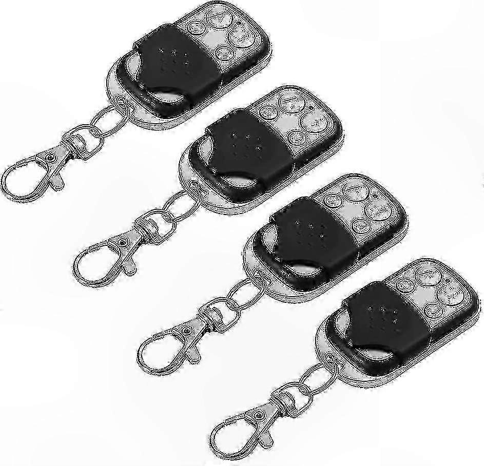 433MHz Universal Remote Control for Electric Garage Door Opener, Compatible with Multiple Systems