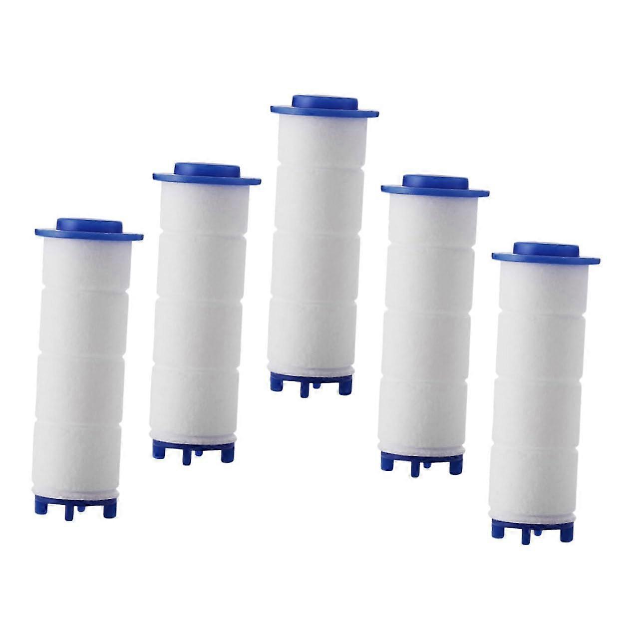 5pcs Shower Head Replacement Filters, Easy Install Water Softener Filters for Compatible Showerheads