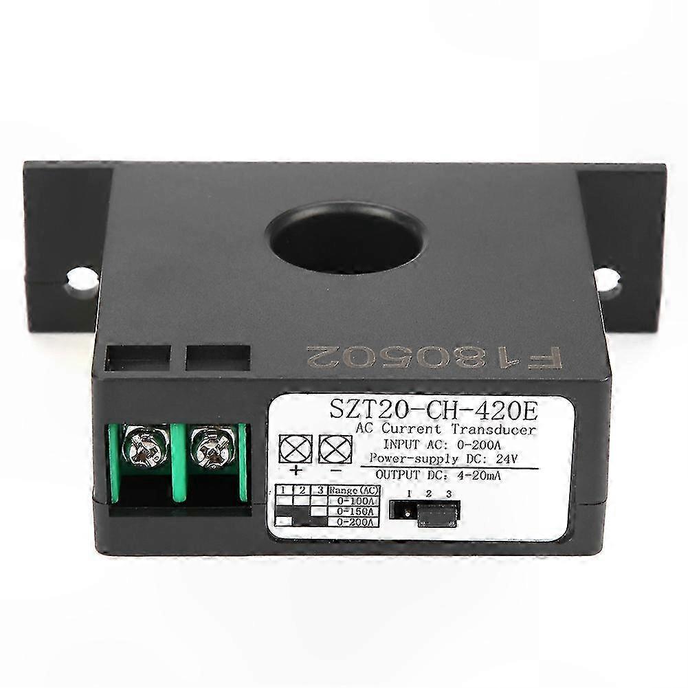 AC Current Transducer Sensor 0-200A Converter Transformer for Electrical Monitoring Solutions