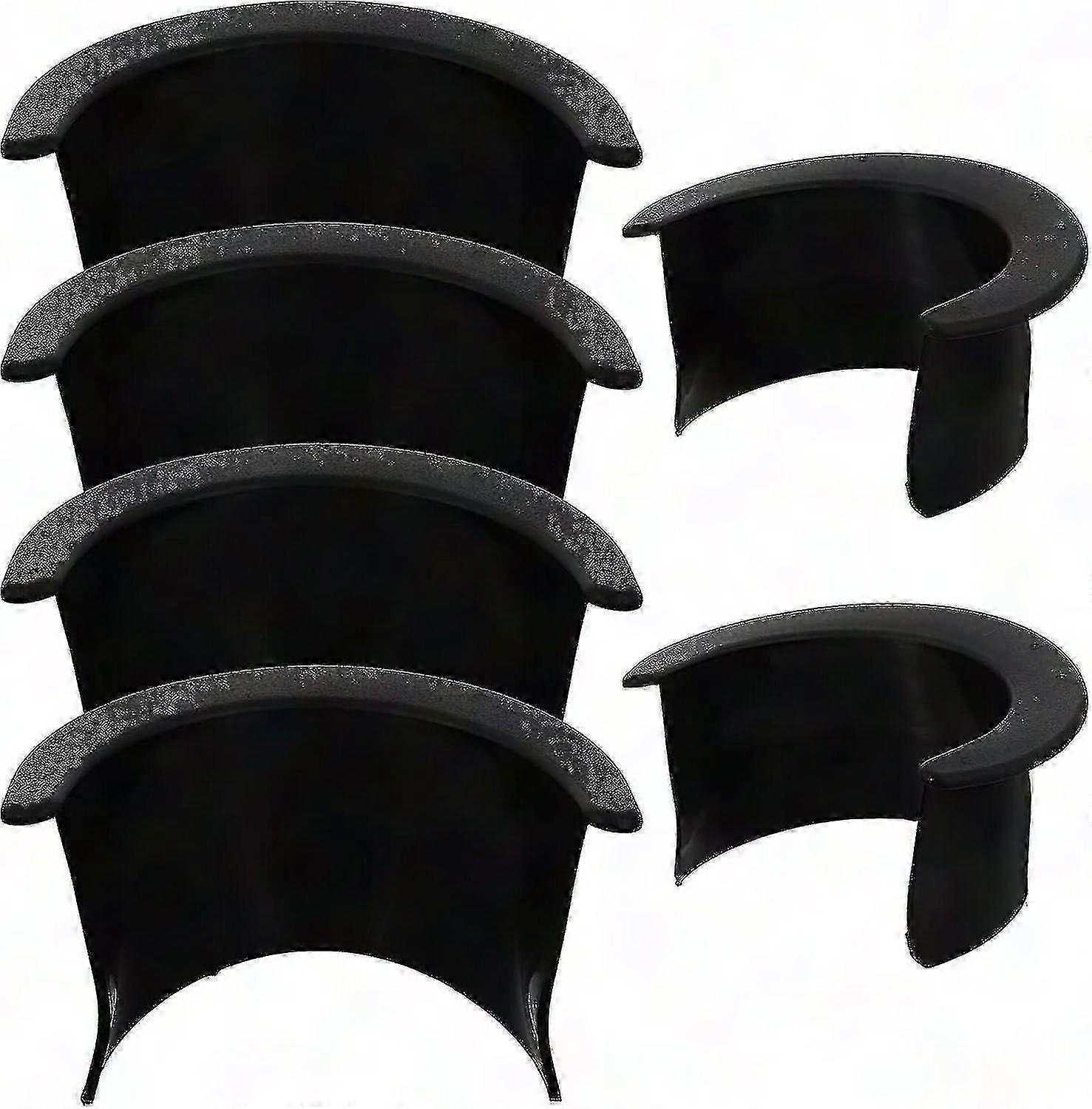 6Pcs Pool Table Pockets Liner Replacement for Bumper Billiards, 4 Corner & 2 Side Liners Accessories