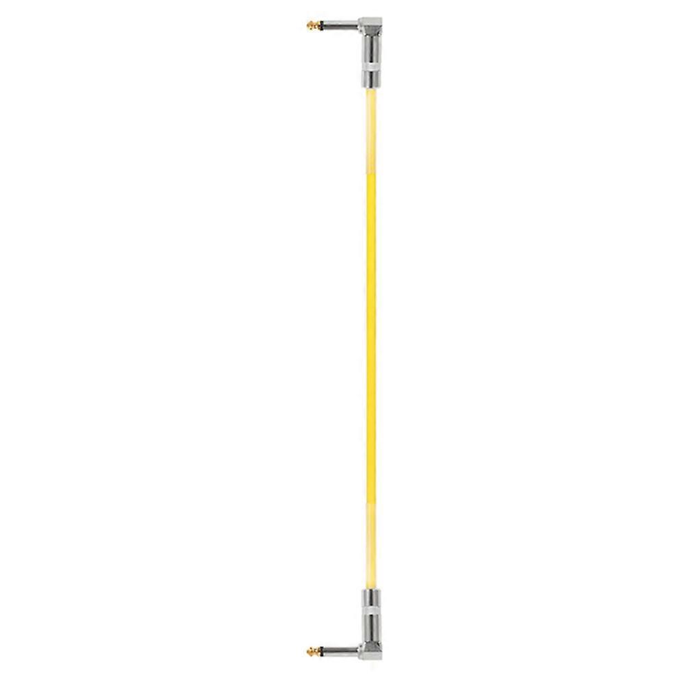 Instrument Cables Guitar Instrument Cable Performance Yellow Pvc Low Noise Transmission 1Pcs