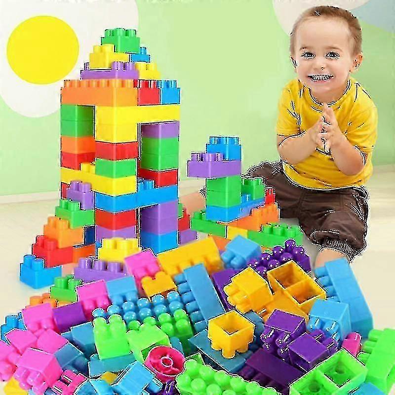 Large Classic Building Blocks - Creative Construction Set for Boys ...