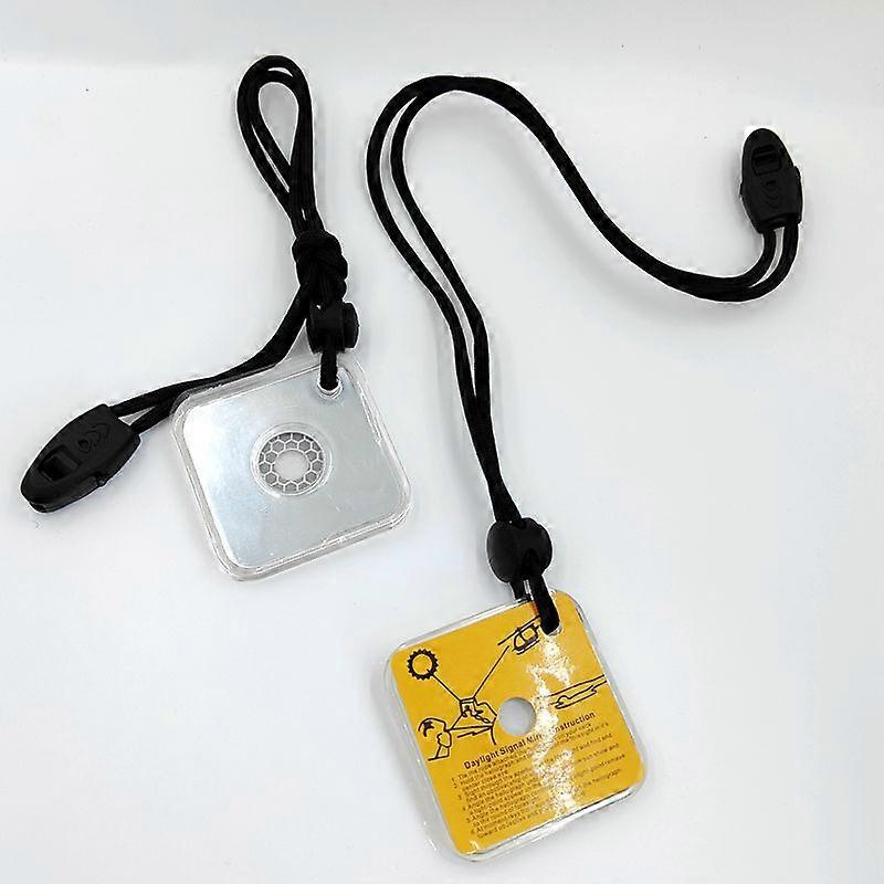 Survival signal mirror, 57*57, suitable for multiple scenarios and recognized by foreign trade certifications