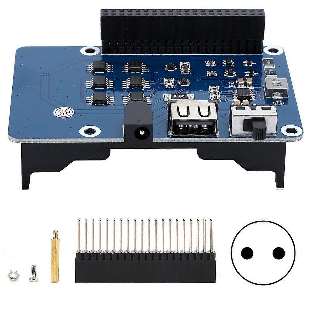 UPS Hat 5V Module d’alimentation au lithium Carte d’extension de batterie au lithium pour Raspberry Pi