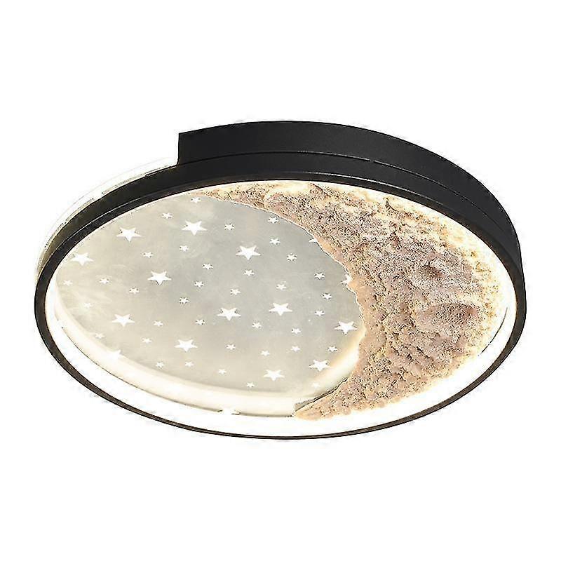 Creative Round Ceiling Lamp Fixture Acrylic Shade LED Flush Ceiling...