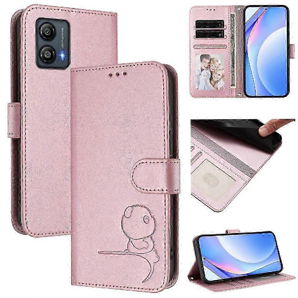 RFID Blocking PU Leather Flip Case with Card Slots, Kickstand & Mag...