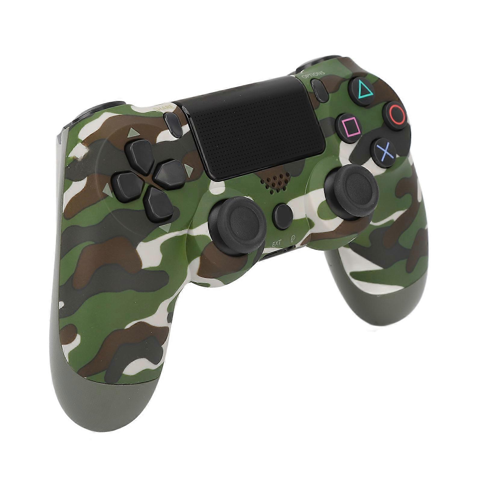 Dual Vibration Wireless Gamecontroller 1000mAh Camouflage Grün